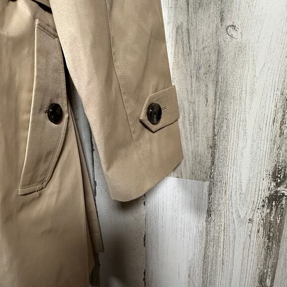 London Fog Collection Classic Tan Trench Coat – Women’s Small – MSRP $180 - Picture 4 of 7